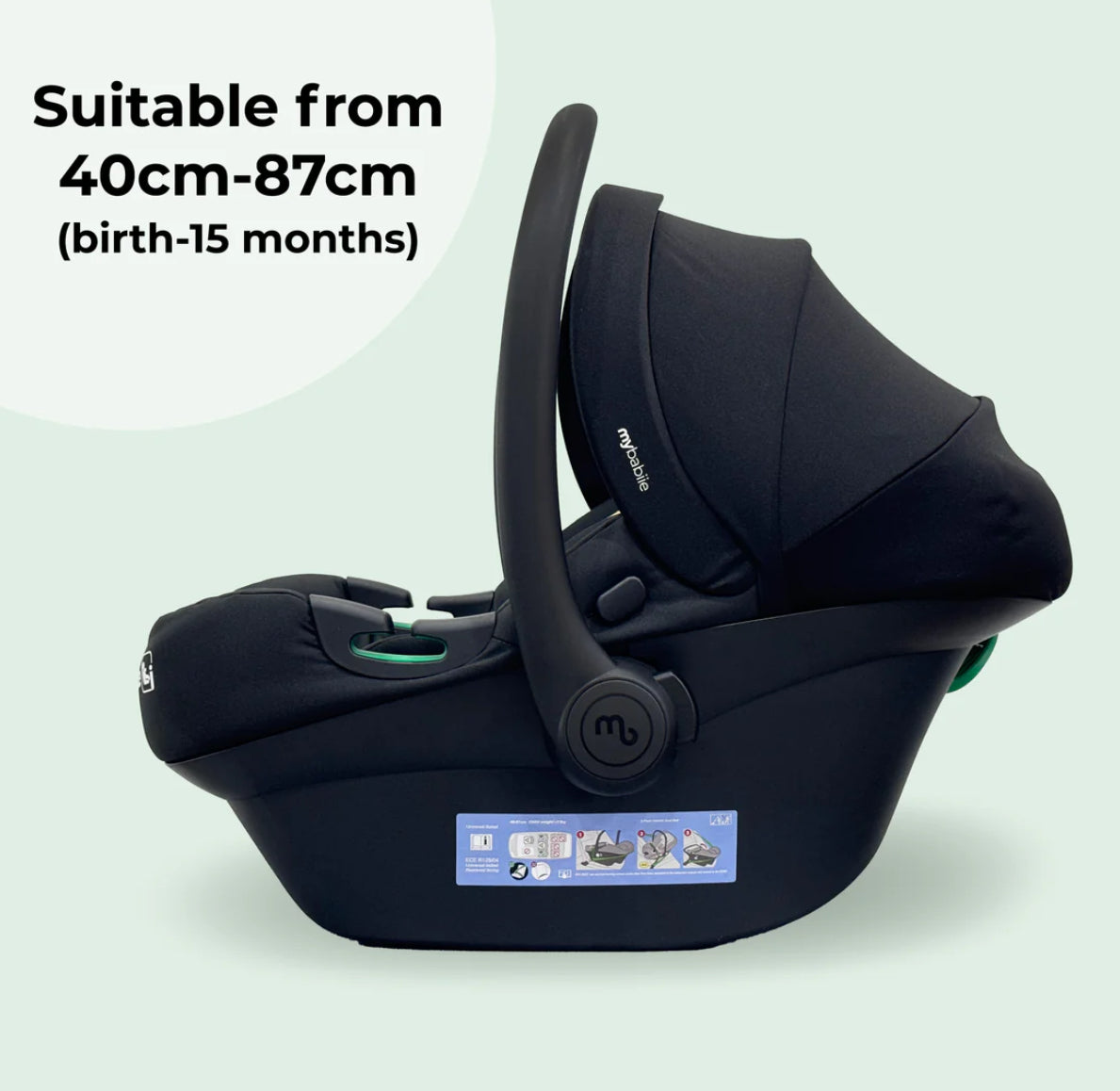 My Babiie i-Size Infant Carrier Car Seat