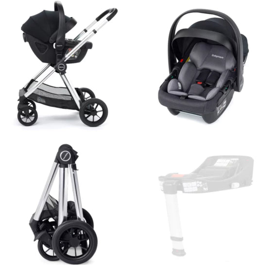 Babymore Memore V2 Travel System Coco Car Seat - Chrome