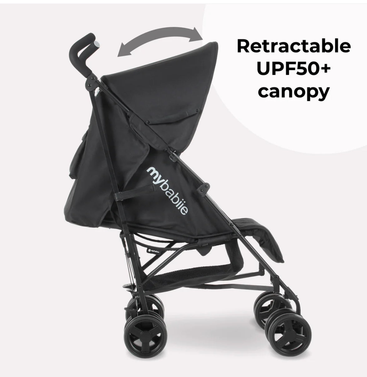 MB01 Lightweight Stroller - Black