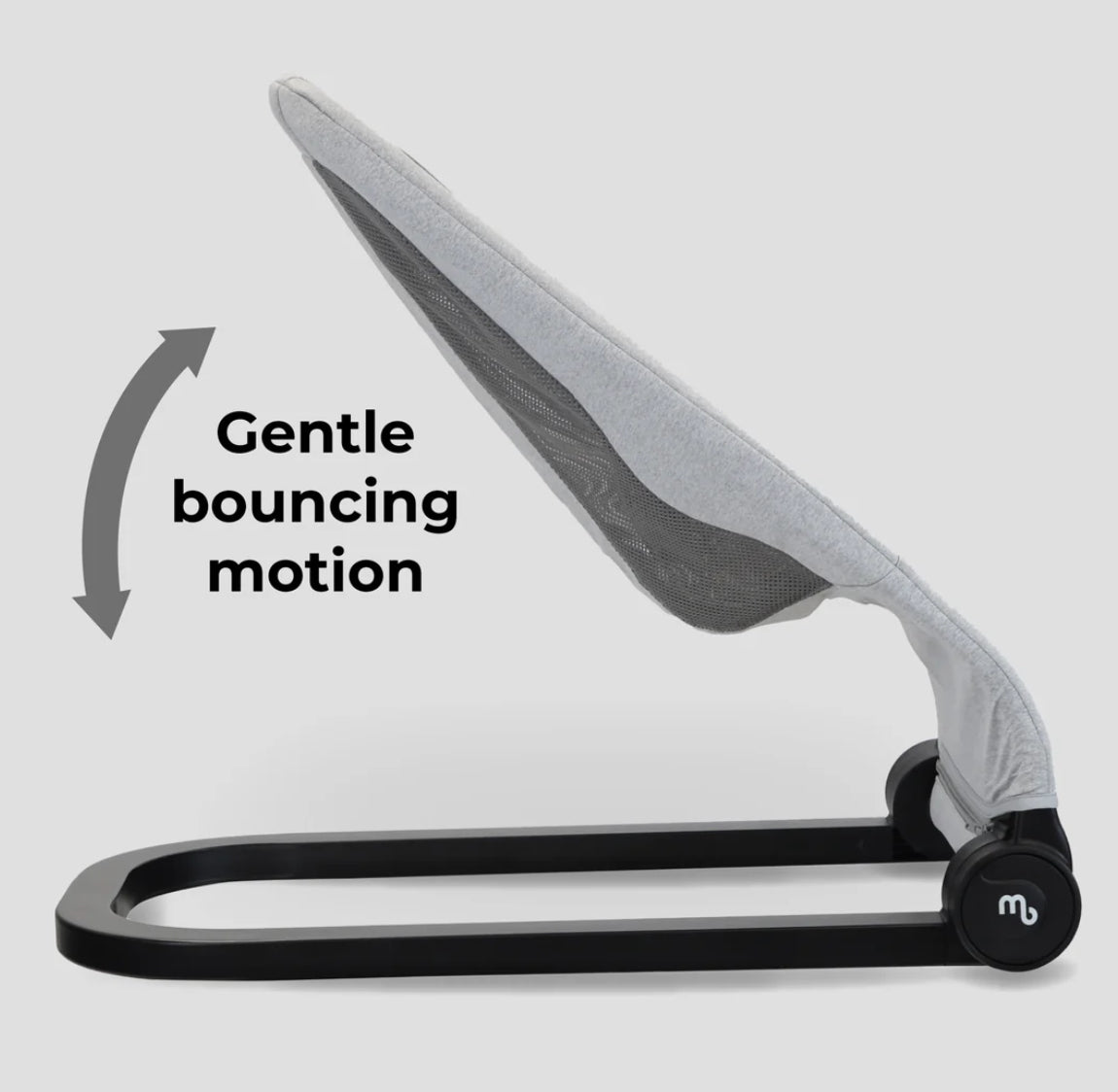 Reclining Baby Bouncer - Grey