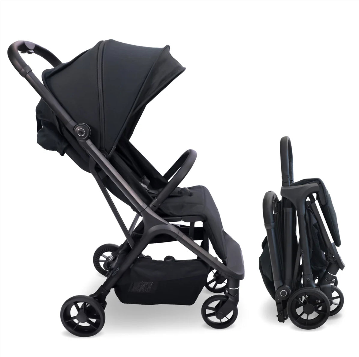 MBX7 Plus Auto-Fold Stroller - Black