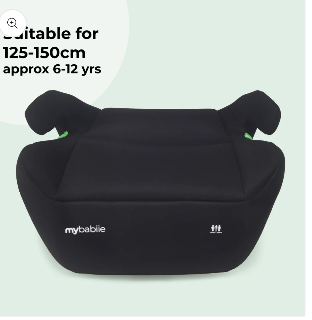 MBCSB20 Booster R129 Car Seat with ISOFIX - Black
