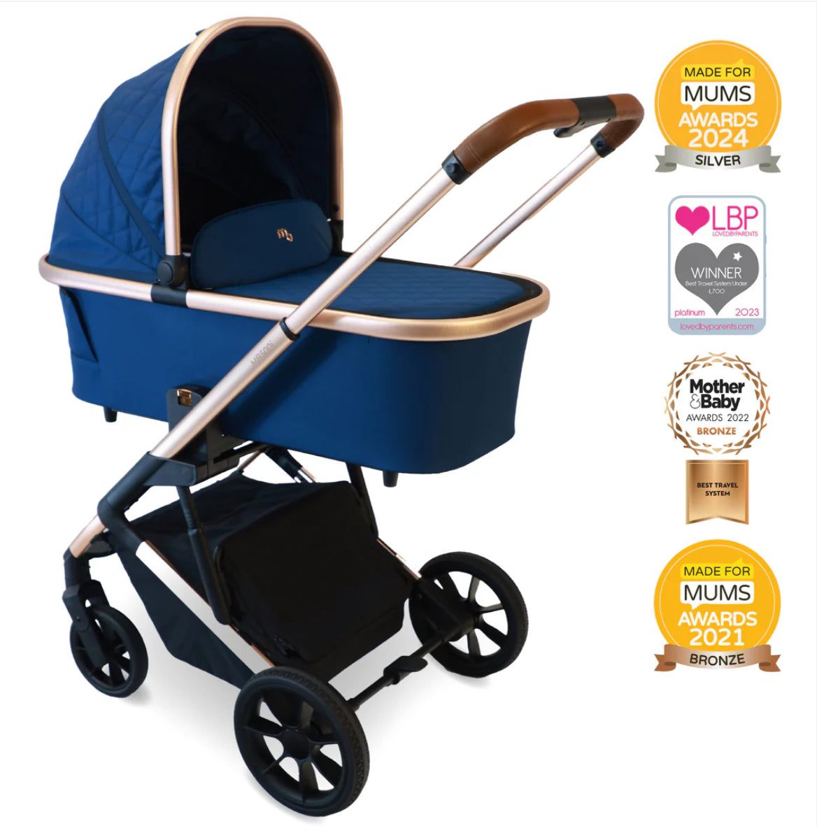 MB500 3-in-1 Travel System - Opal Blue