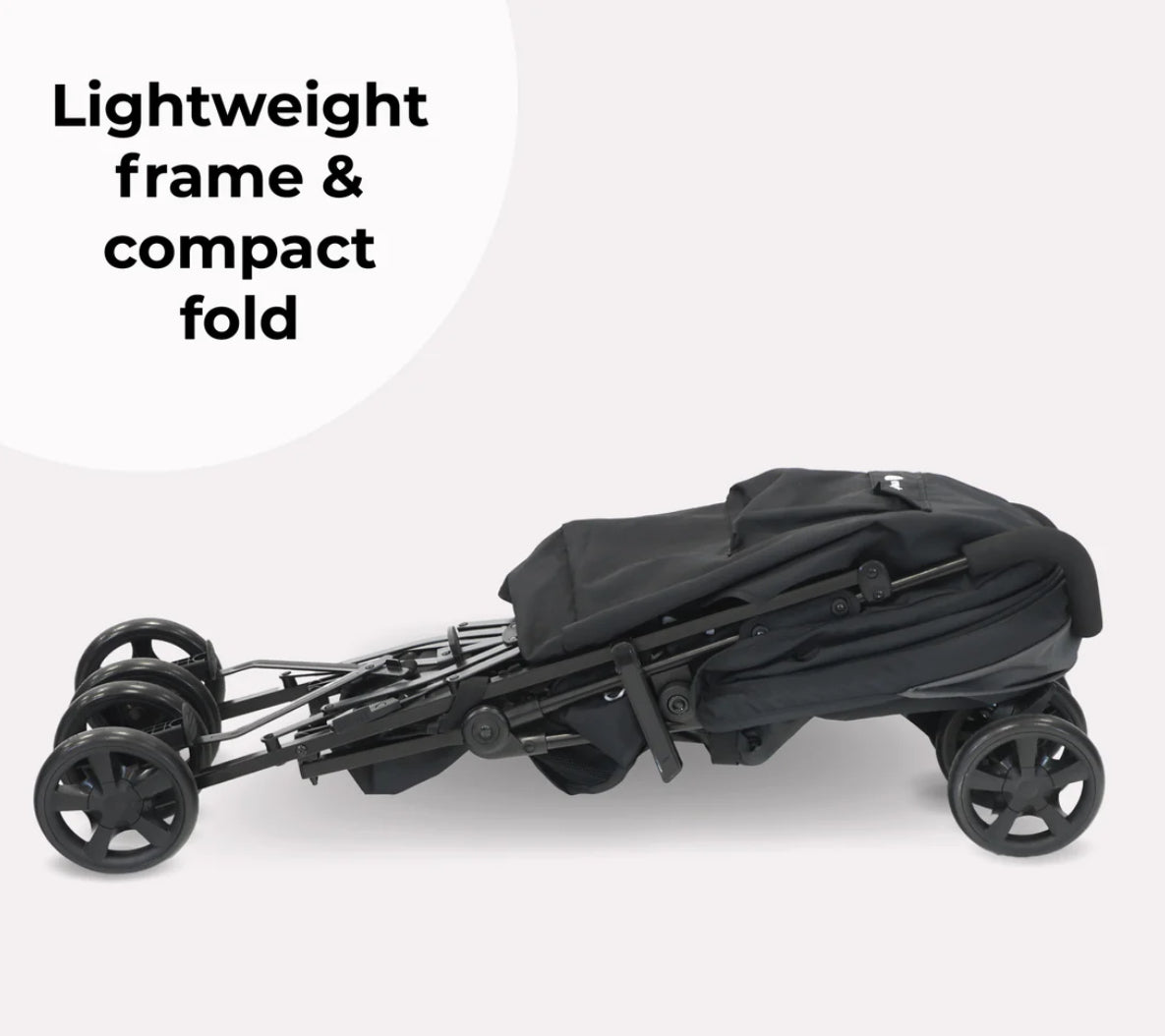 MB01 Lightweight Stroller - Black