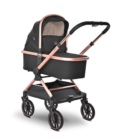 Lorelli Reya 3in1 Travel System Bundle - Black Jasper