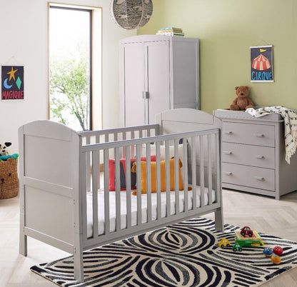 Babymore Aston 3 Piece Room Set - Grey