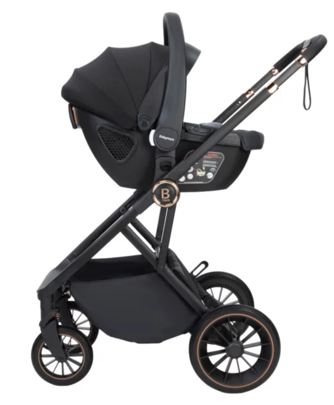 Babymore Chia Travel System Coco Car Seat - Midnight Blue