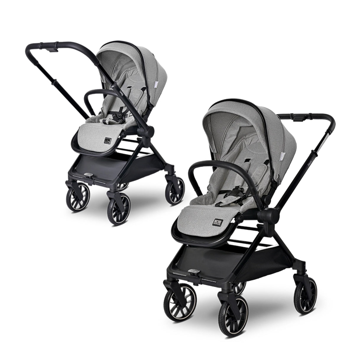Lorelli Reya 3in1 Travel System Bundle - Grey
