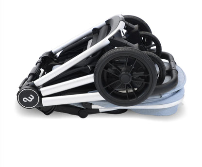 MB450i 3-in-1 Travel System - Steel Blue