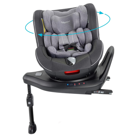 Babymore Kola 360 Rotating i-Size Group 0+/1 Car Seat - Black
