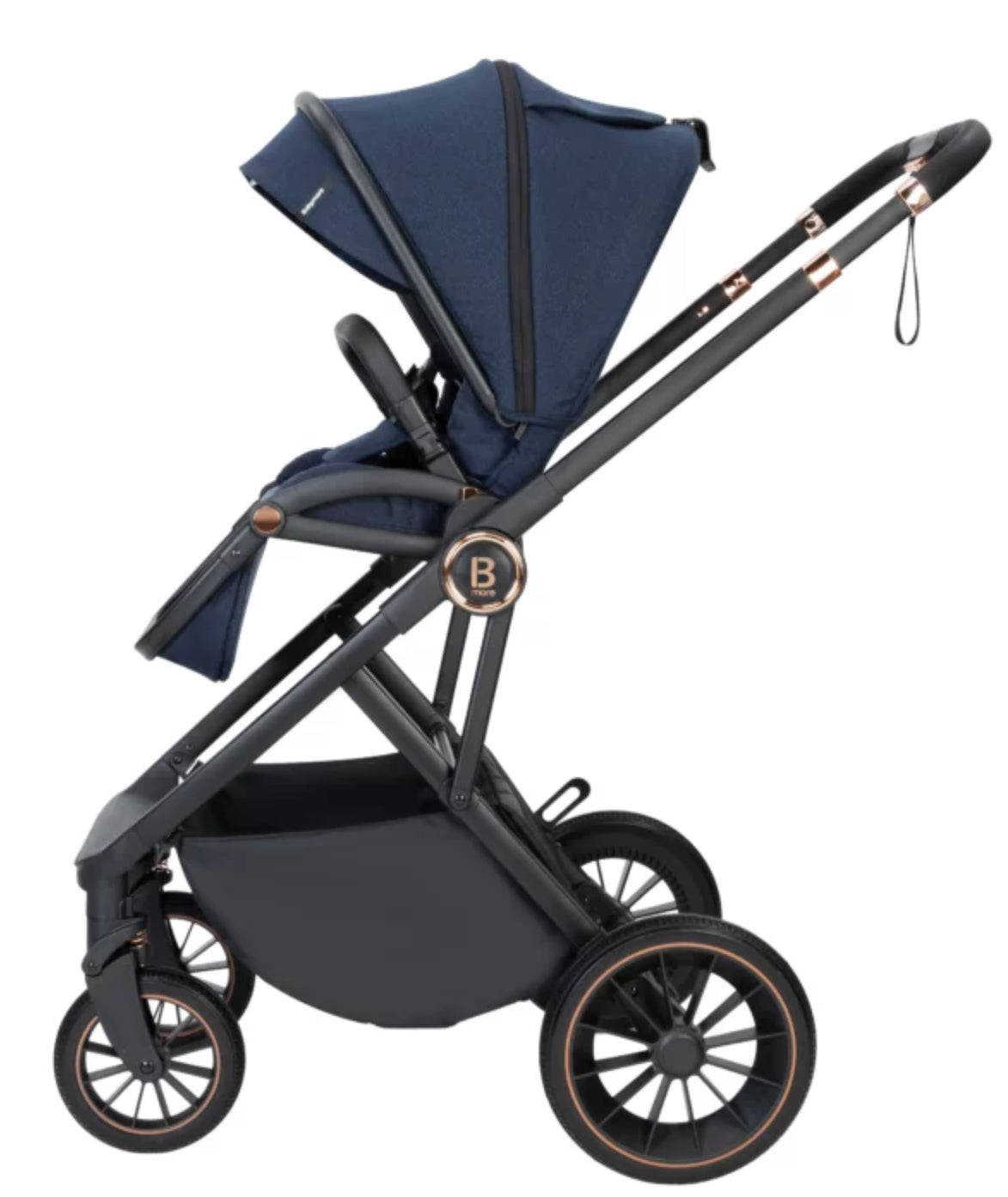 Babymore Chia Travel System Coco Car Seat - Midnight Blue