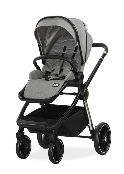 Lorelli Bianca 3in1 Travel System - Grey
Includes Aria Luxe Car Seat and Rain Cover