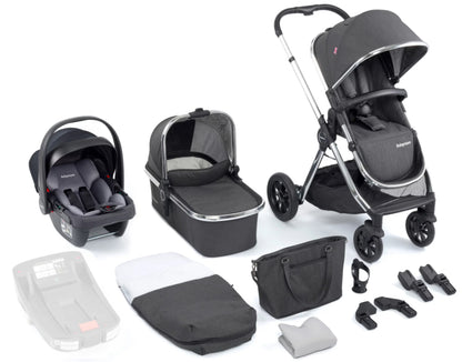 Babymore Memore V2 Travel System Coco Car Seat - Chrome