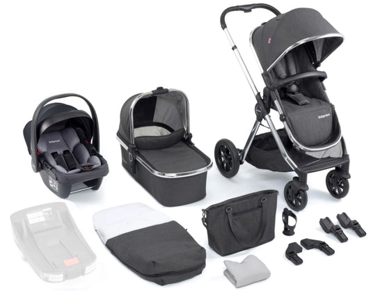 Babymore Memore V2 Travel System Coco Car Seat - Chrome