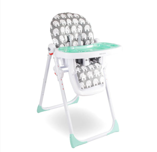 MBHC8 Premium Highchair - Elephant
