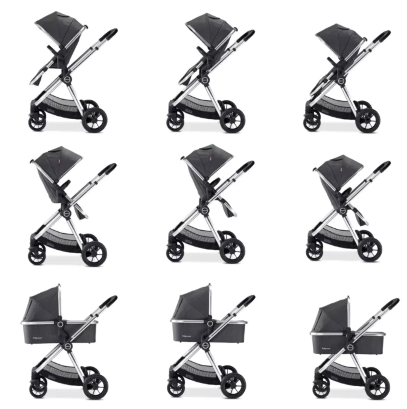 Babymore Memore V2 Travel System Coco Car Seat - Chrome