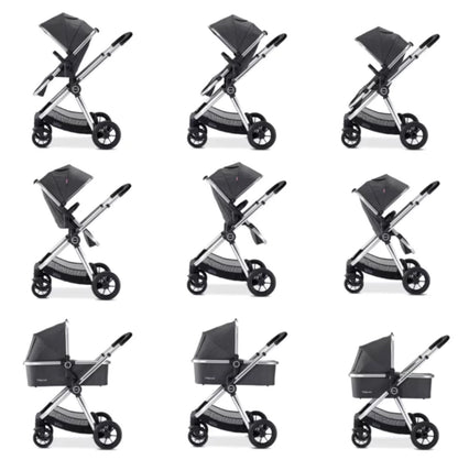 Babymore Memore V2 Travel System Coco Car Seat - Chrome