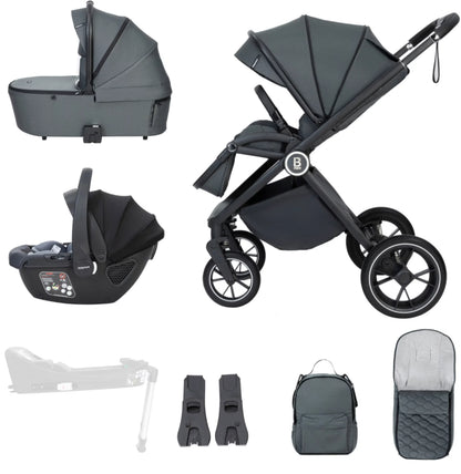Babymore Kai Travel System Coco Car Seat - Forest Grey
