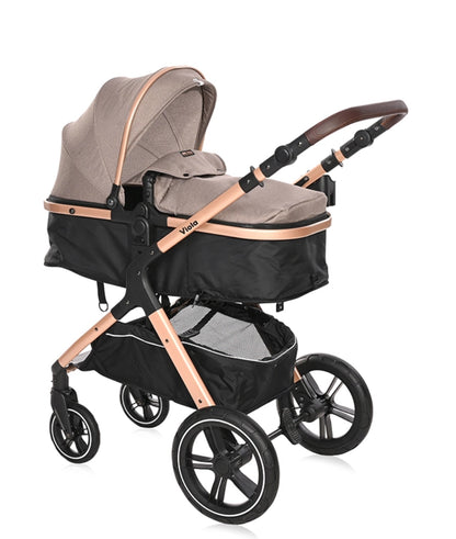 Lorelli Viola 3in1 Travel System Bundle - Beige