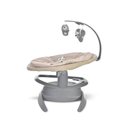 Lorelli Toscana Baby Swing Cradle - Beige Dots
