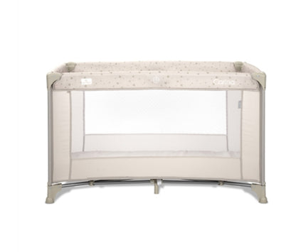 Lorelli Carina 1 Layer Baby Cot - Beige Stars