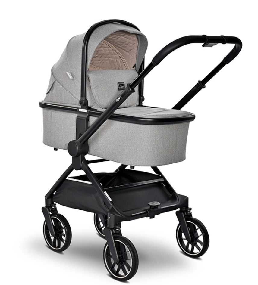 Lorelli Reya 3in1 Travel System Bundle - Grey