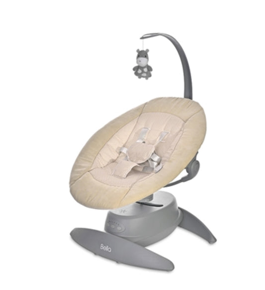 Lorelli Bella Baby Swing Cradle - Beige Dots
