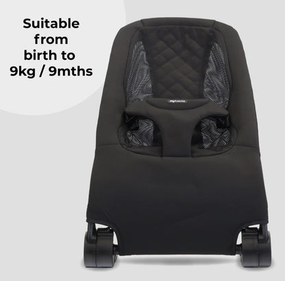 Reclining Baby Bouncer - Black