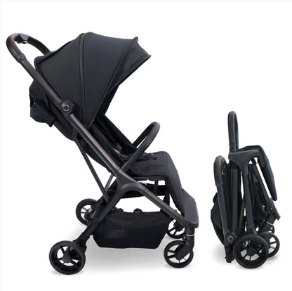 MBX7 Plus Auto-Fold Stroller - Black