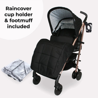 MB51 Plus Stroller - Quilted Black