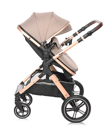 Lorelli Viola 3in1 Travel System Bundle - Beige