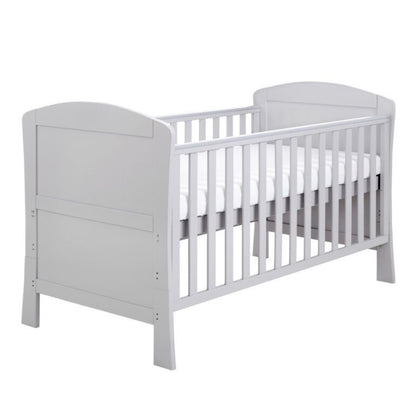 Babymore Aston Dropside Cot Bed - Grey