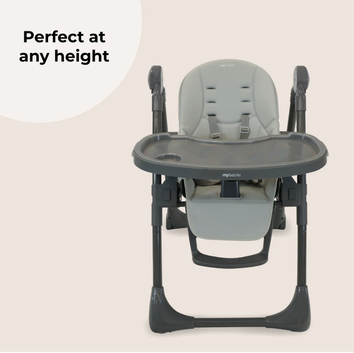 MBHC9 Luxe Highchair from Birth - Grey