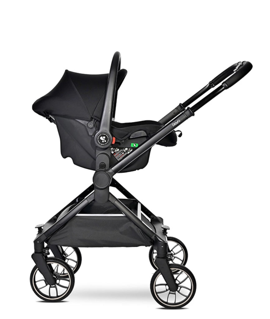 Lorelli Reya 3in1 Travel System Bundle - Grey