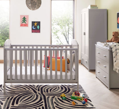 Babymore Aston 3 Piece Room Set - Grey