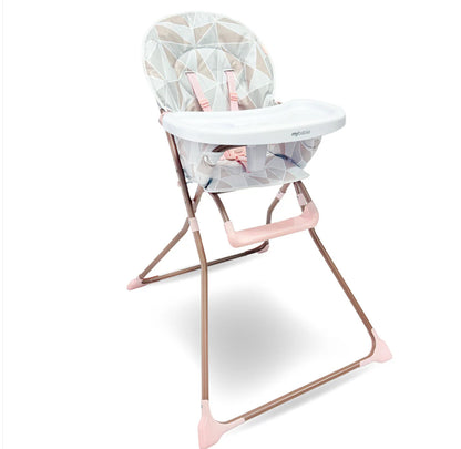 MBHC1 Compact Highchair - Rose Geo