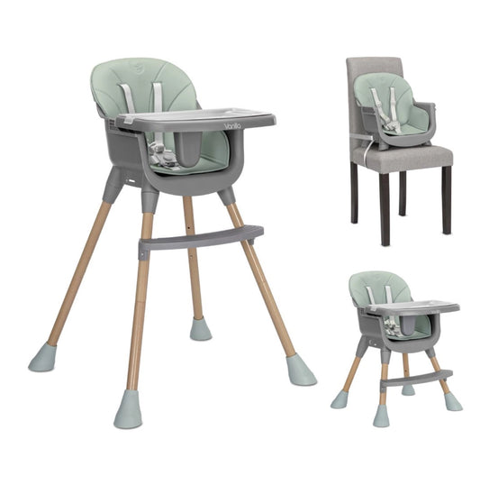 Lorelli Vanilla 3in1 Baby Highchair - Green