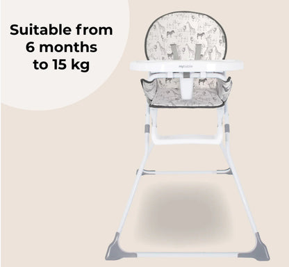 MBHC1 Compact Highchair - Safari