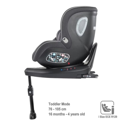 Babymore Kola 360 Rotating i-Size Group 0+/1 Car Seat - Black